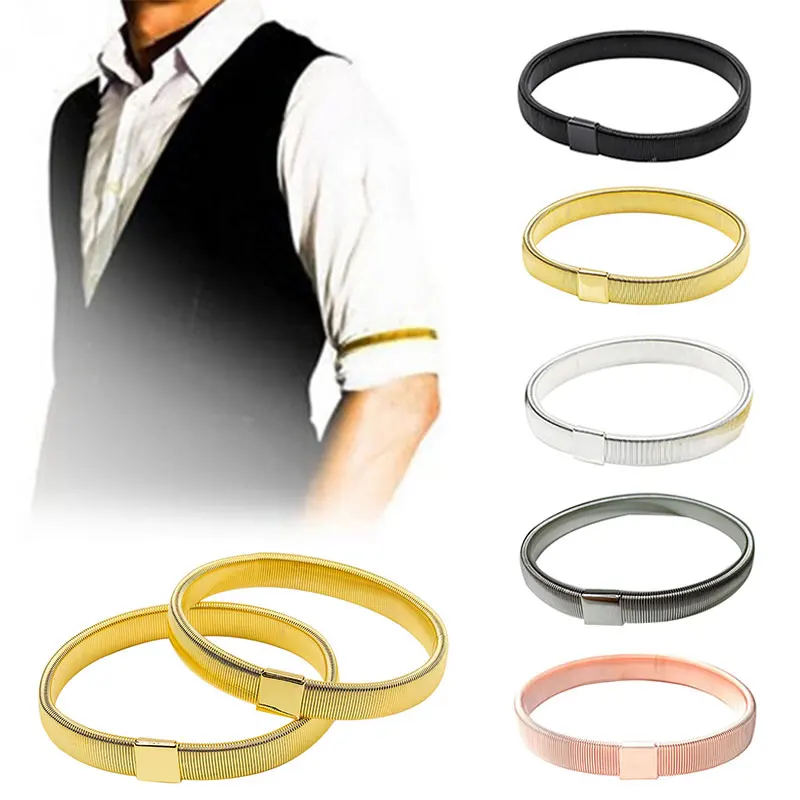 Men'S Accessories Holder - 2pcs Men Elasticated วงแขน Unisex Elasticated