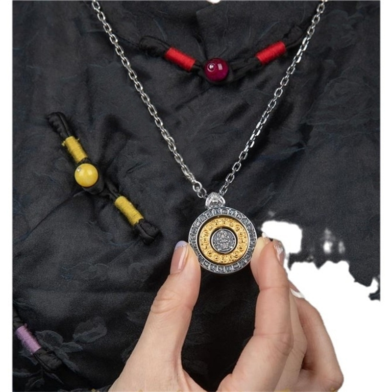 Men Accessories Ethnic - จี้ห้อยคอรูปสัตว์ประจำราศี 12 ราศี สไตล์ชาติพันธุ์ สำหรับผู้ชาย เครื่องประดับย้อนยุค