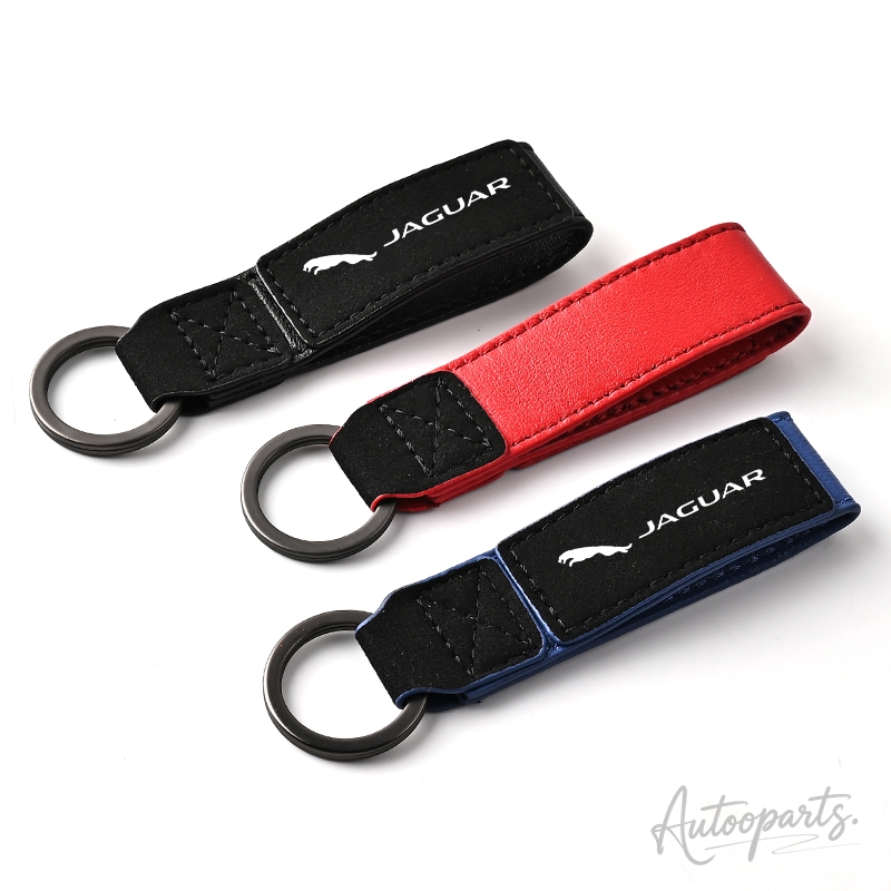 X Men Accessories - พวงกุญแจหนังกลับคุณภาพสูงสำหรับรถยนต์ ของขวัญสำหรับผู้ชาย เหมาะสำหรับ Jaguar XE XF