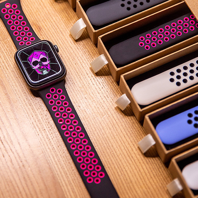 Men'S Accessories Nike - สายซิลิโคนสำหรับสายคาด Apple Watch 45มม. 40มม. 44มม.