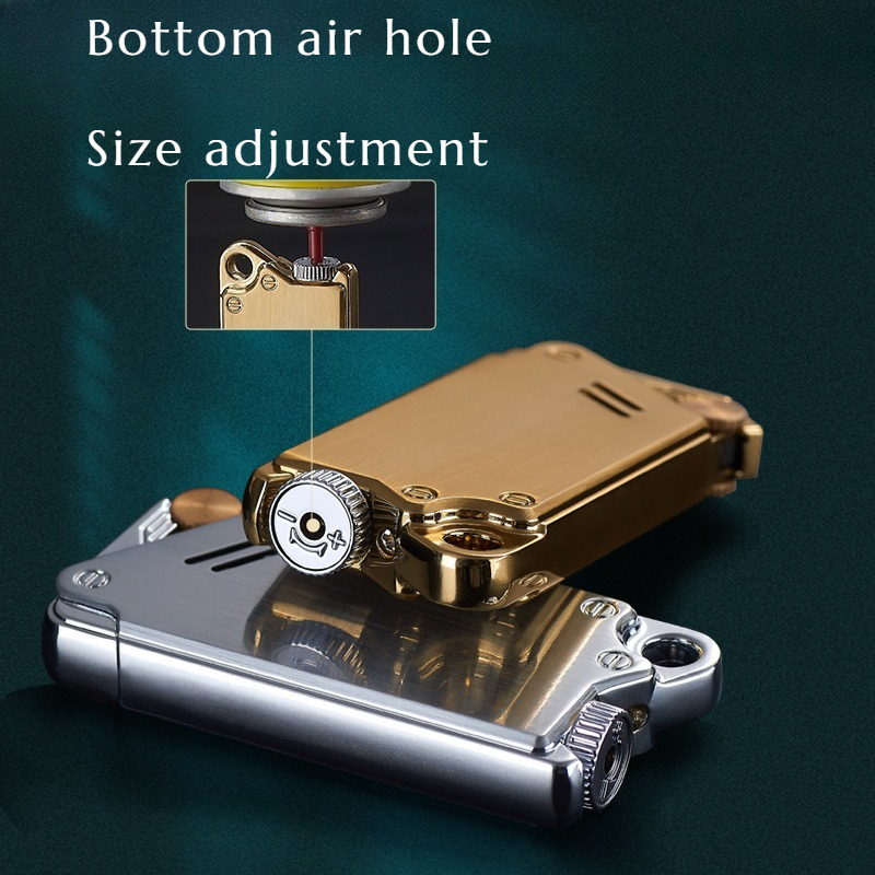 Men'S Accessories Essentials - ไฟแช็คกันลมแบบใหม่ น้ำหนักเบา ดีไซน์เรียบหรู สำหรับนักธุรกิจ ของขวัญสุดพิเศษที่ขาดไม่ได้สำหรับทุกผู้ชาย