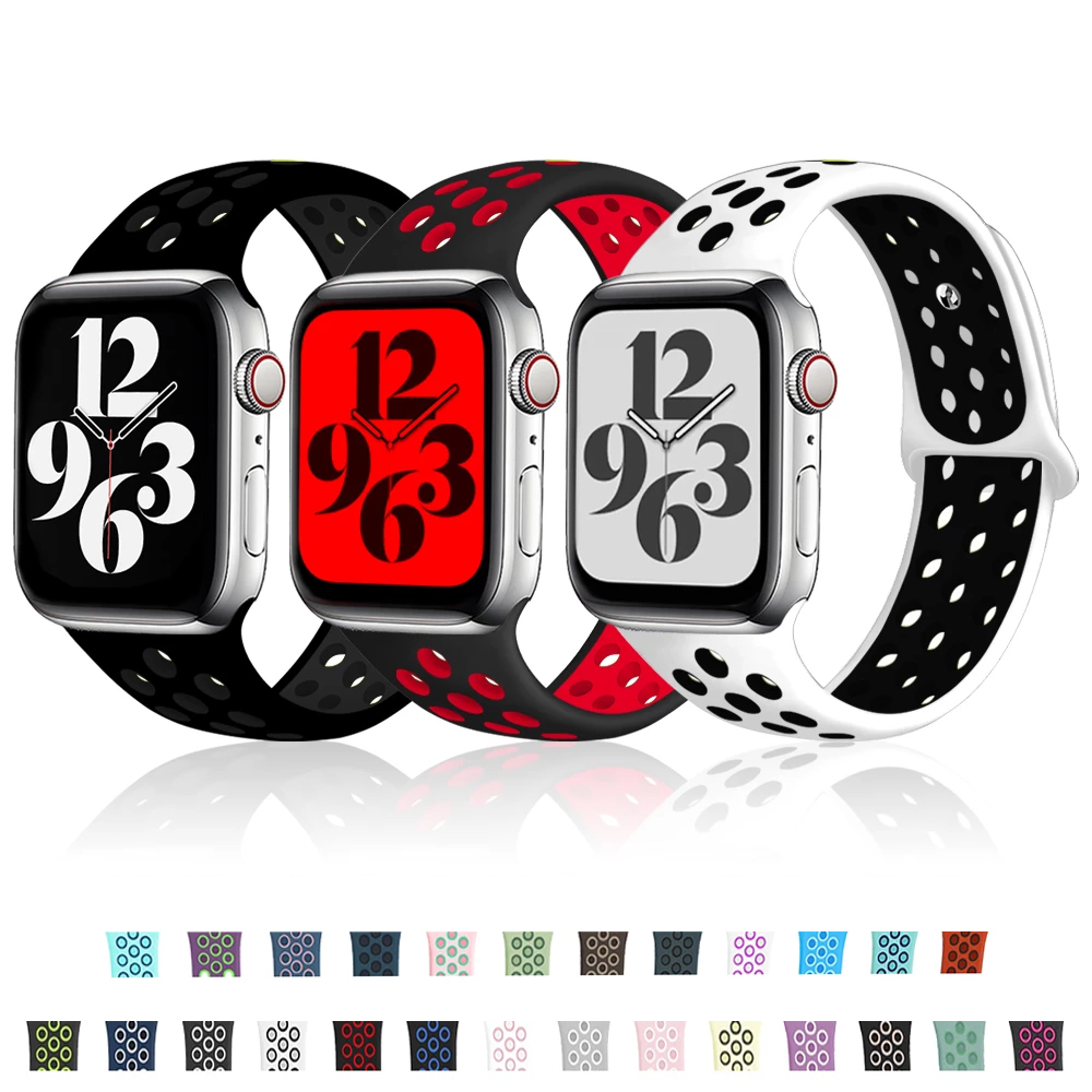 Men'S Accessories Nike - สําหรับ Apple Watch Band 45 มม.44