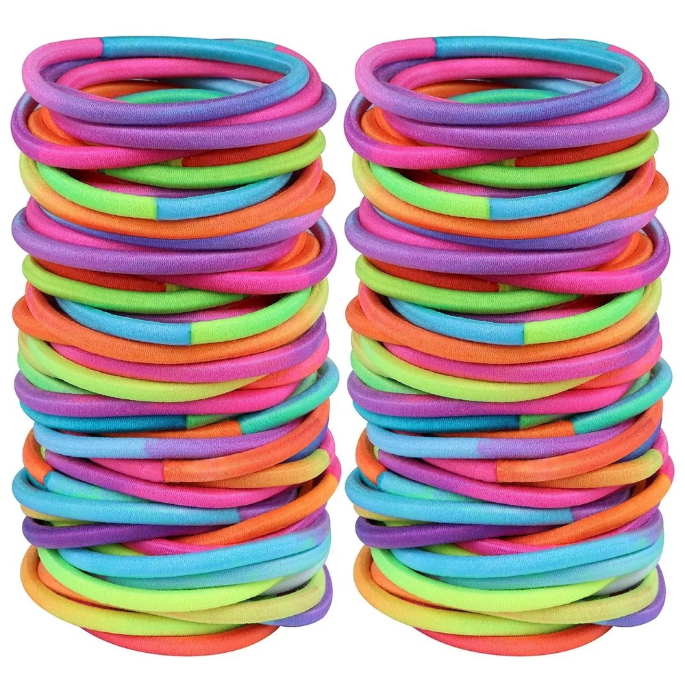 Men'S Accessories Holder - ยางรัดผมสีดำขนาด 4 มม. 10/30/50 ชิ้น ยางรัดผมแบบยืดหยุ่น