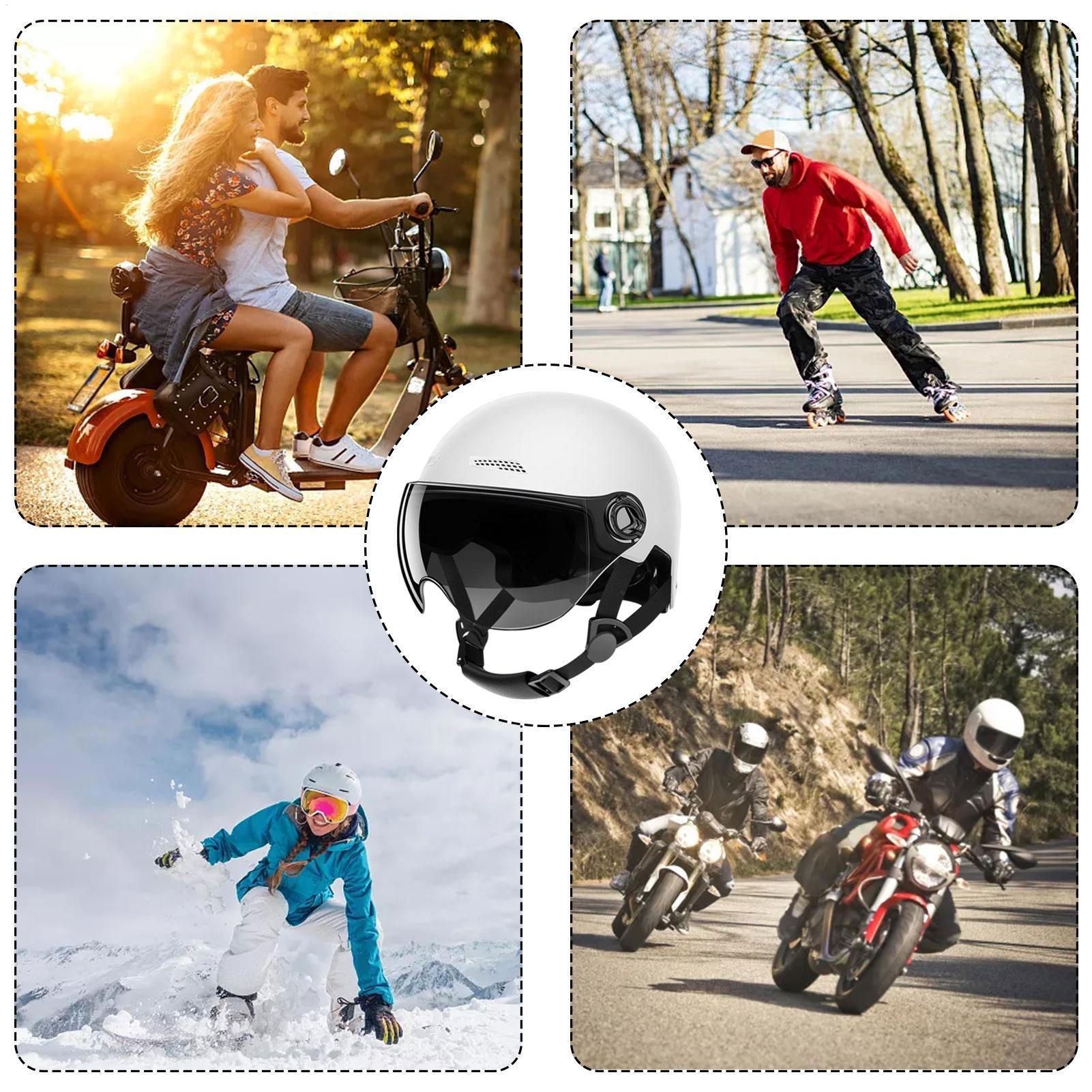 หมวกกันน็อคครึ่งใบสไตล์วินเทจค - X Men Accessories บทวิจารณ์และราคา