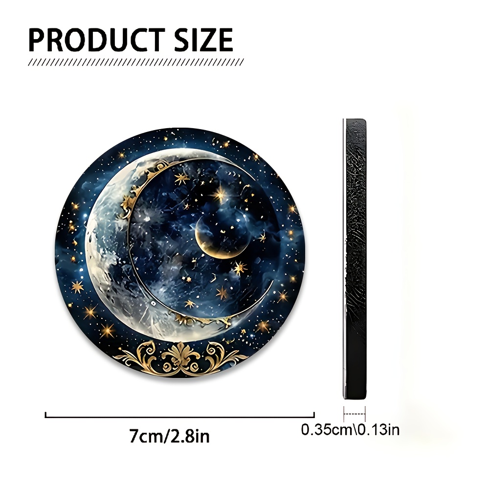 2 ชิ้น ที่รองแก้วในรถยนต์ลายดว - Men'S Accessories Holder บทวิจารณ์และราคา