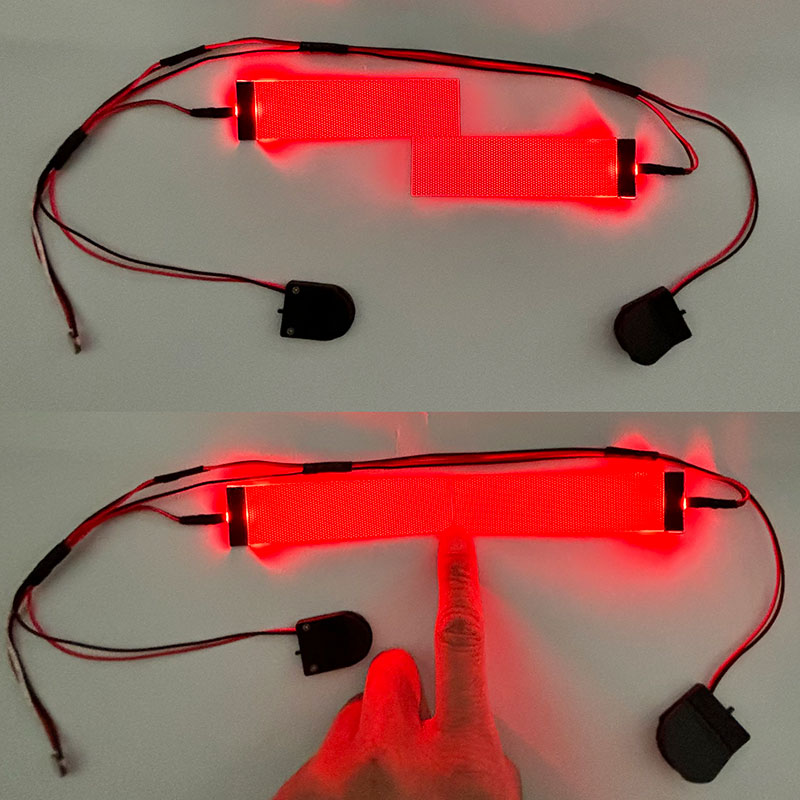 สีแดงยืดหยุ่น Bendable DIY LED - X Men Accessories บทวิจารณ์และราคา