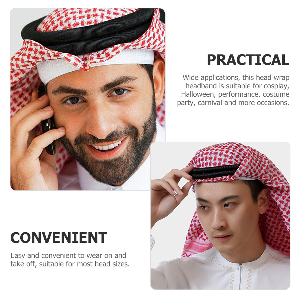 ผ้าโพกศีรษะผู้ชายสไตล์อาหรับดู - Men Accessories In Dubai บทวิจารณ์และราคา