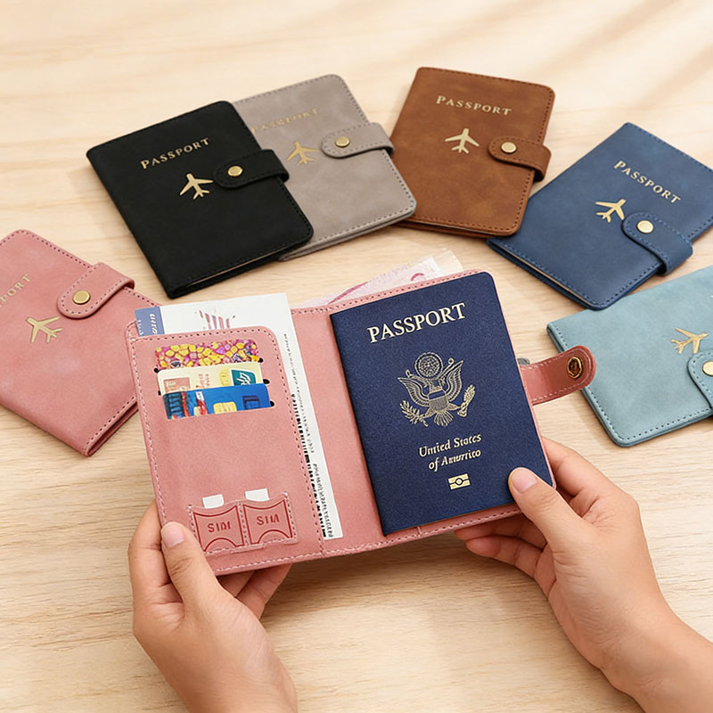 ซองหนังใส่พาสปอร์ต กระเป๋าใส่บ - Men'S Accessories Essentials บทวิจารณ์และราคา