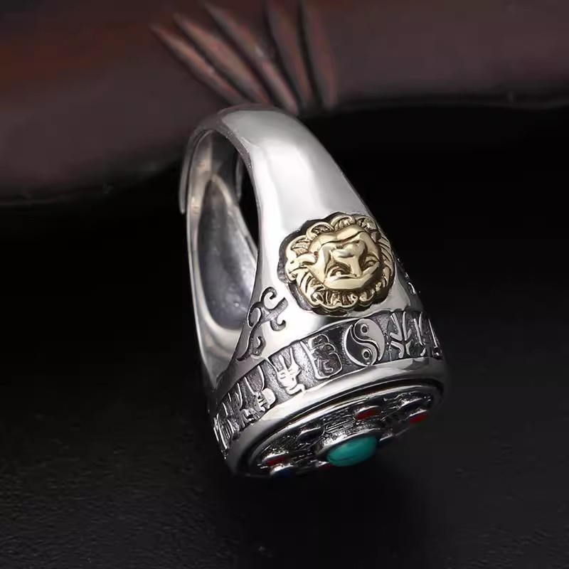 แหวนเคลือบสีสไตล์ชาติพันธุ์ เค - Men Accessories Ethnic บทวิจารณ์และราคา
