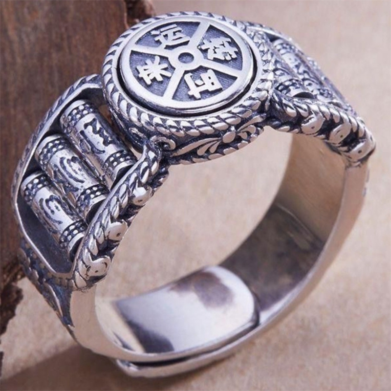 แหวนลูกปัดหกอักขระสไตล์ชาติพัน - Men Accessories Ethnic บทวิจารณ์และราคา